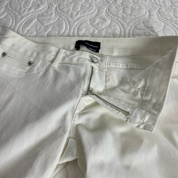 The Kooples Womens Lace Up White Skull detail Skinny  Jeans Size 29 Short - Picture 8 of 10